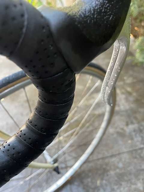 Clássica altis campagnolo vermelha e branca, completa