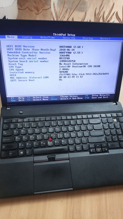 Lenovo ThinkPad E530 з Windows 10 Pro та SSD