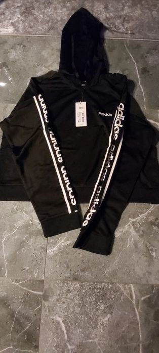 Bluza czarna adidas M/L