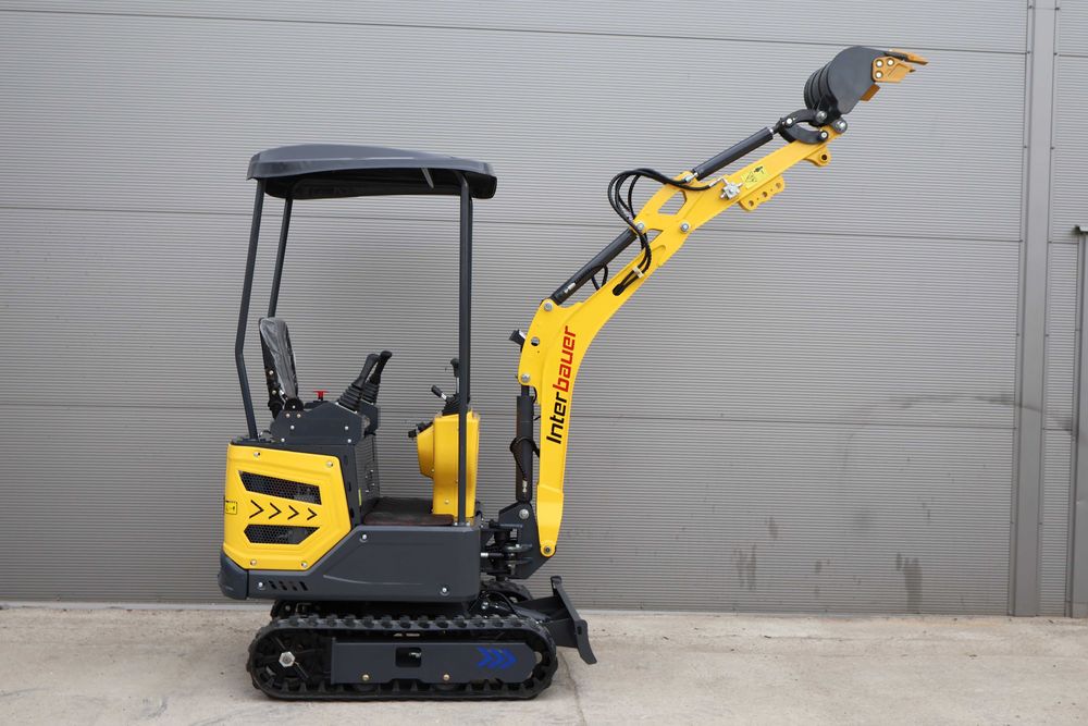 NOWA minikoparka Interbauer IB10JU 1000kg świeca GWARANCJA JOYSTICK'i