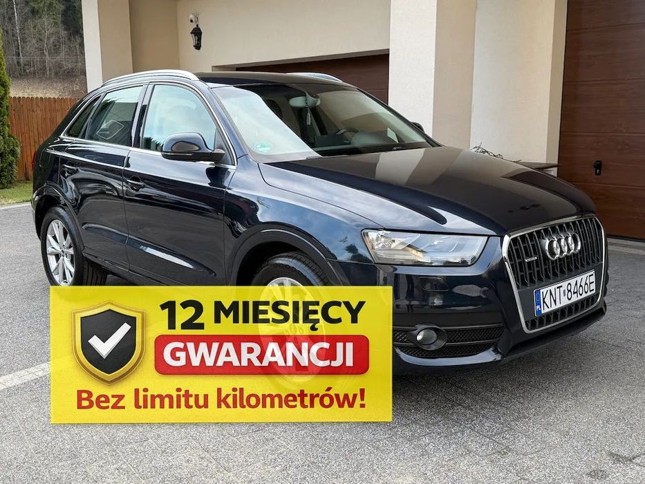 Audi Q3 Quattro Pro Line // Skórzana Tapicerka // GWARANCJA W CENIE // Manual