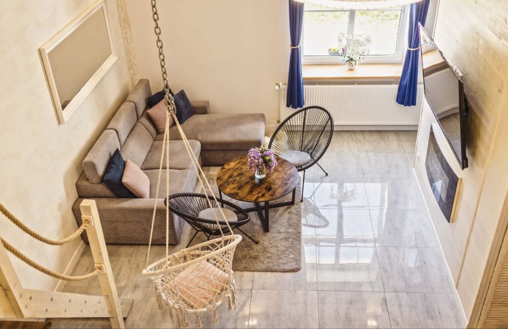 Apartament Plus Mrągowo Mazury sauna jacuzzi na wyłączność