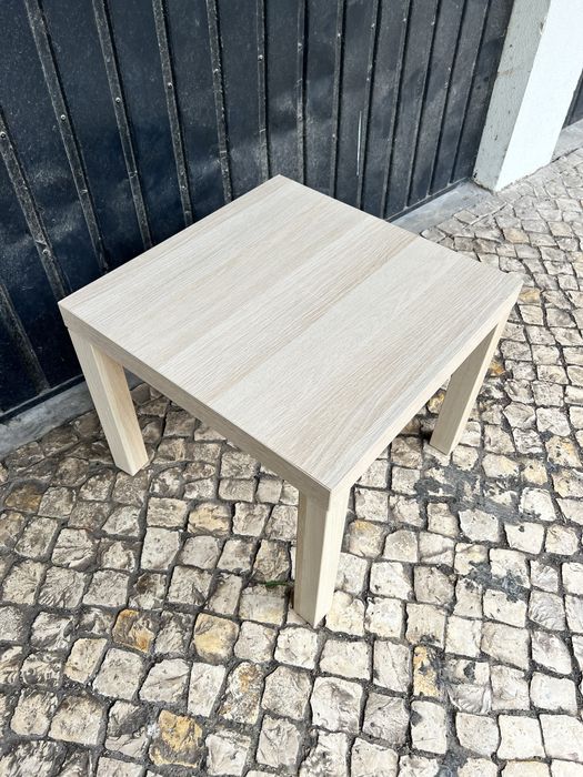 Mesa de apoio ikea Lack efeito carvalho
