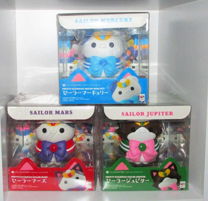 Pretty Guardian Sailor Mars & Mercury & Jupiter Novo/Selado64739561656962121
