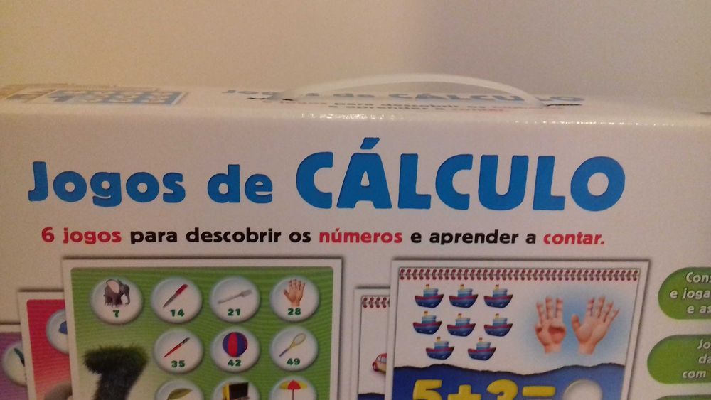 Jogos de Cálculo - idade 4/6 anos