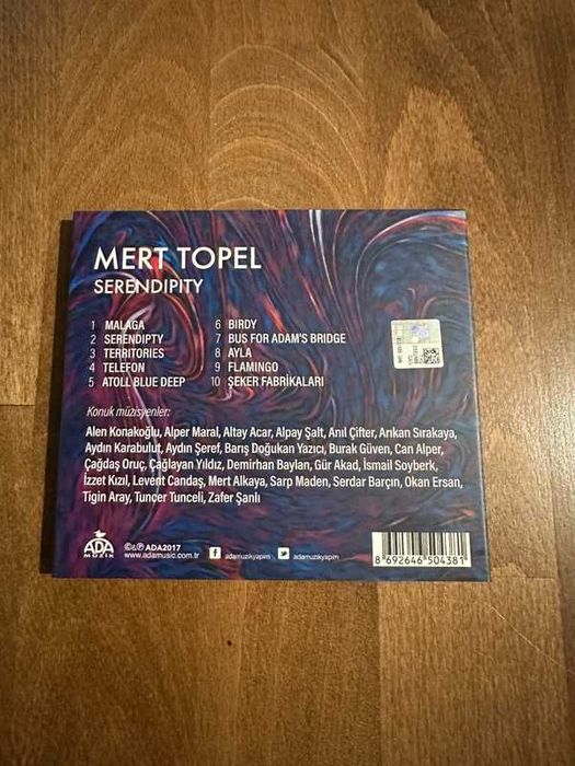 Mert Topel - Serendipity [CD 2017 Turcja] [VG+/VG+]