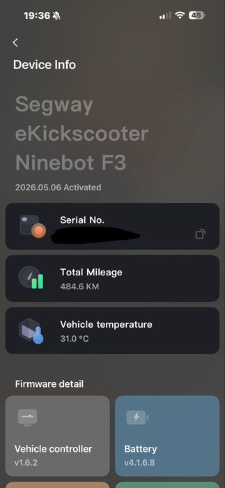 Trotinete Eletrica Segway-Ninebot F3  Como Nova