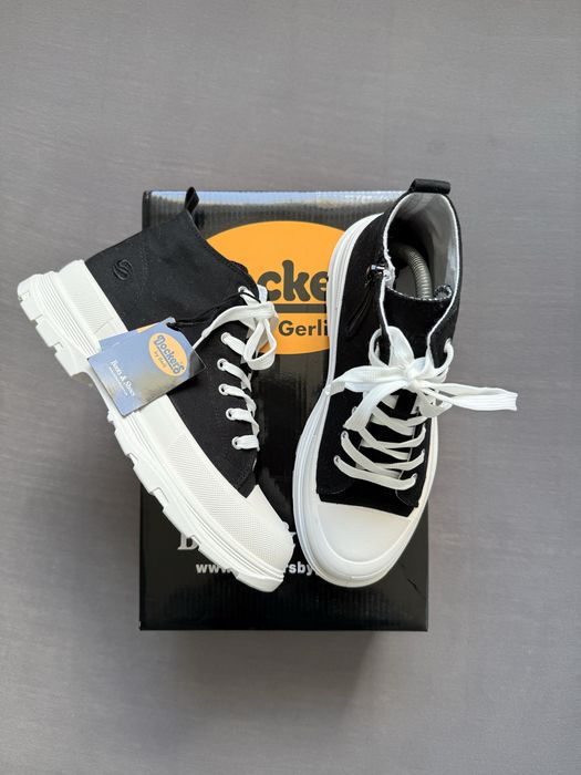 Dockers By Gerli Damskie trampki z skory Nowe z metka. na platformie 39