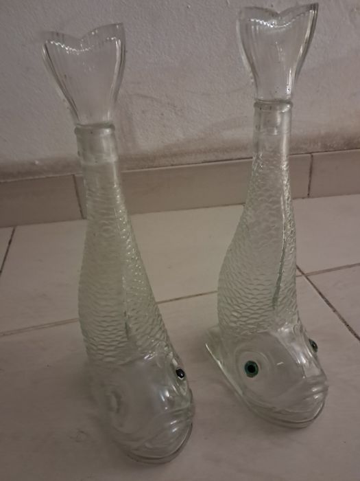 Peixes em vidro X 2