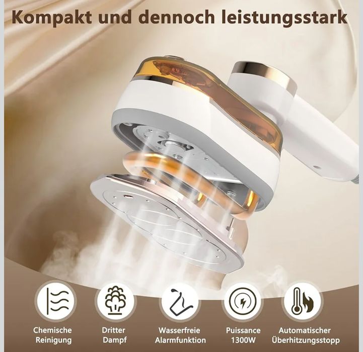 Podróżna parownica 2 w 1