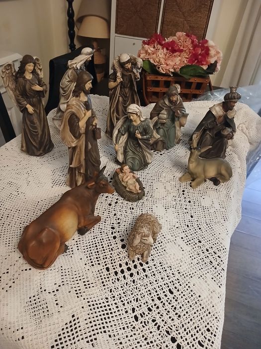 Presépio  figura conjunto nascimento