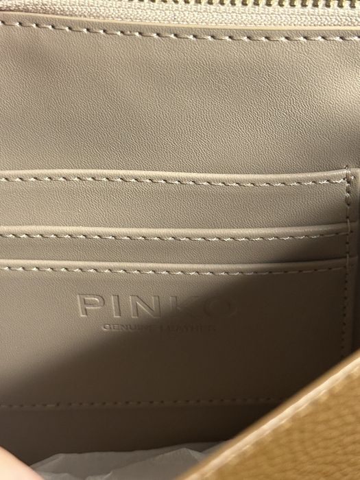 Mala castanha Pinko carrie tote bag