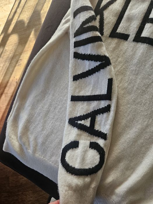 Calvin klein Jeans _ sweterek ekri M