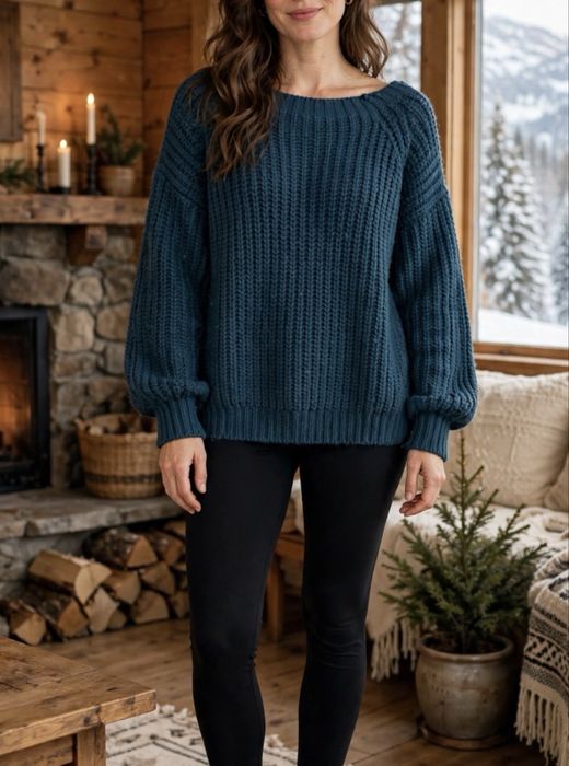 Sweter 38 M 40 L