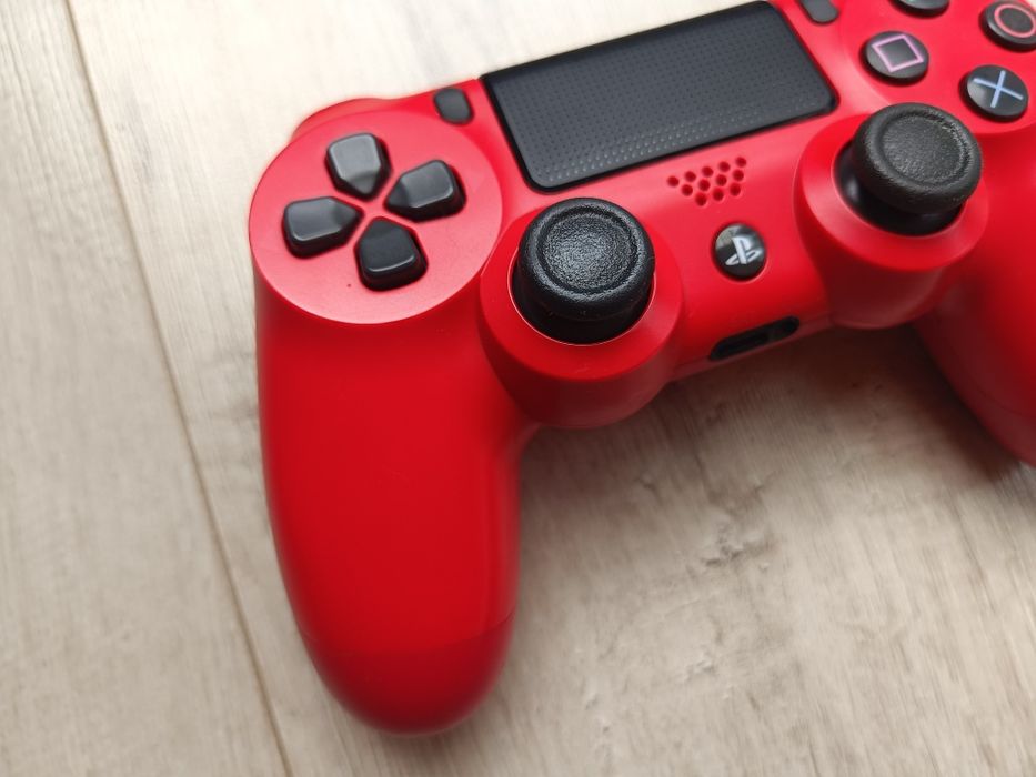 Kontroler PS4 Sony oryginalny bezprzewodowy pad czerwony