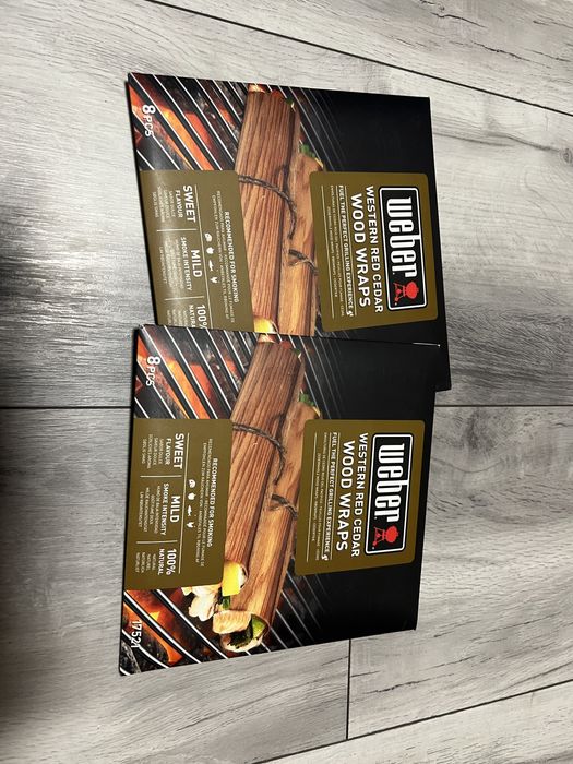 Кедровий шпон для смаження ніжних страв Weber 17521