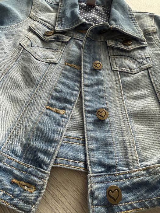 Джинсова куртка 5-6 р