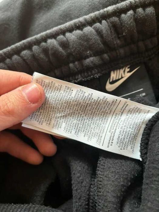 Spodnie Dresy Nike Air czarne S logo swoosh