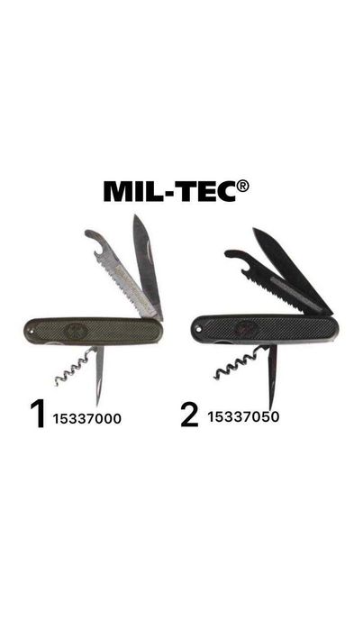 Кишеньковий ніж Олива, Чорний Mil-Tec  153370