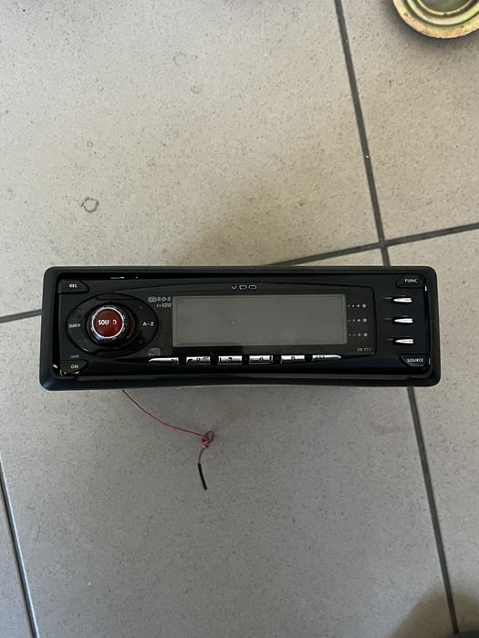 Radio samochodowe 1DIN VDO CD711 sprawne kompletne wysyłka CD RDS Wawa