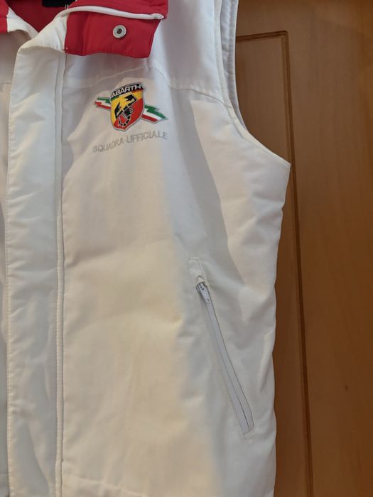 Colete branco Abarth