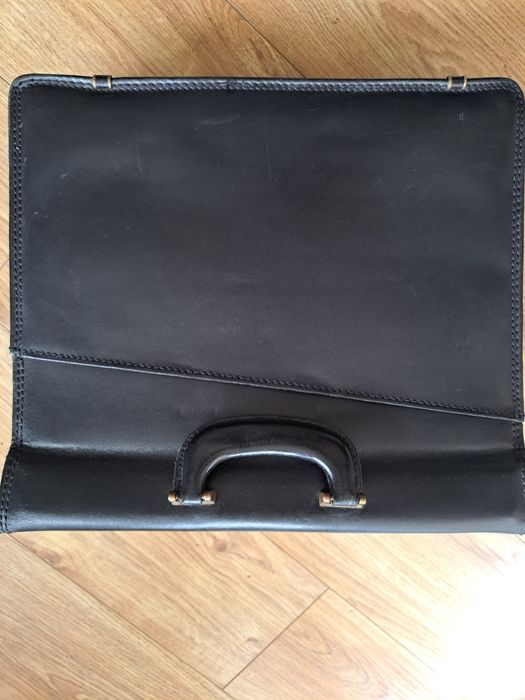 Aktówka , teczka skórzana