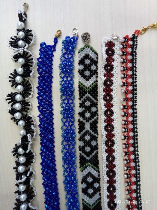 Ожерелье Бисер Чехия Handmade 43 см