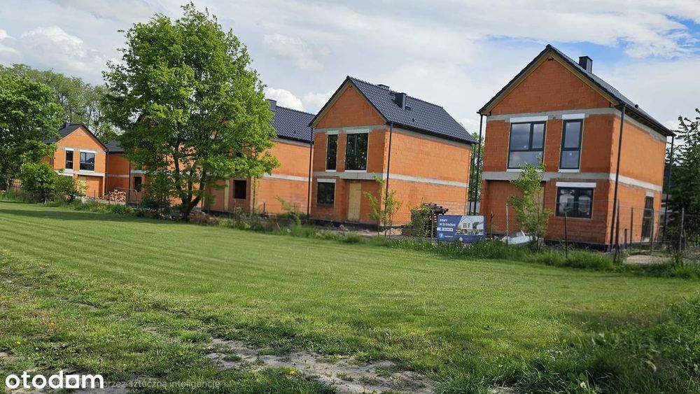 Nowy dom 100 m² | 4-5 pokoi | Żłobizna | Stan deweloperski