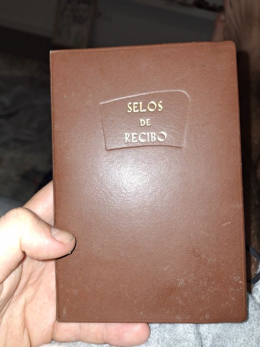 Selos e caderno de selos