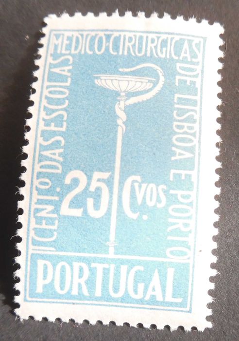 Selos Portugal 1937- Escolas Médico-cirúrgicas NOVO completo