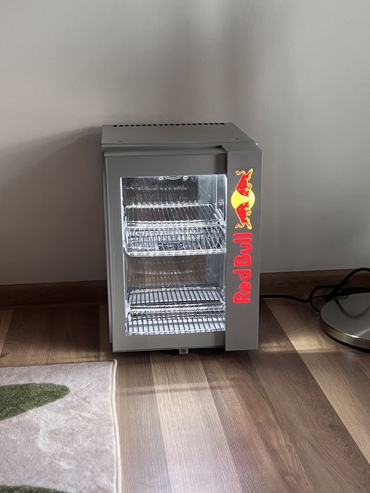 Mini lodówka red byll - idealny stan