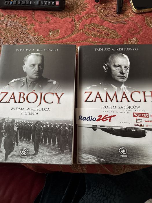 Zestaw 2 książek Tadeusz Kisielewski  Zabójcy i Zamach