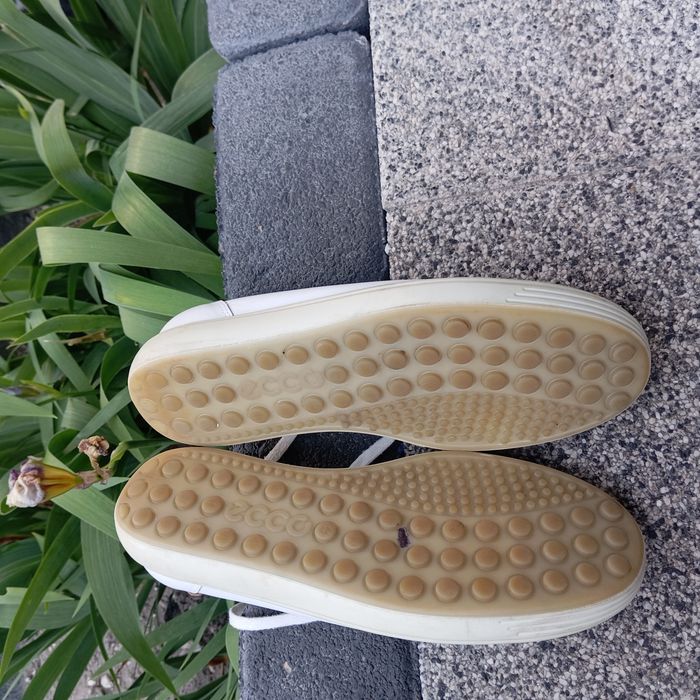 Ecco Soft 7 Skórzane Sneakersy / Trampki / Tenisówki Rozmiar 42