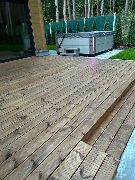 Deska tarasowa termo sosna klasa AB taras, super cena