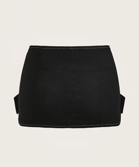 міні спідниця з ременями