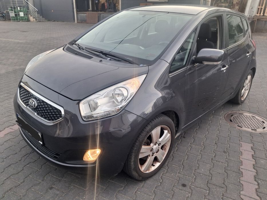 Kia Venga 1.6 benz. z gazem sprowadzony uszkodzony