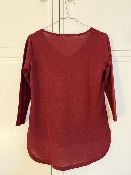 Camisola malha vermelho