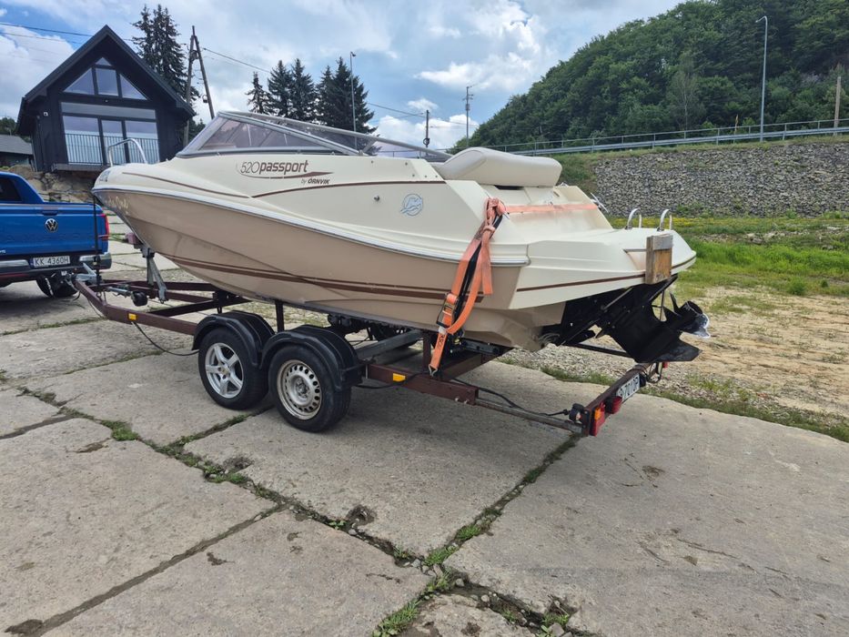 Motorowka 150 koni silnik merceuiser quicksilver passport 520