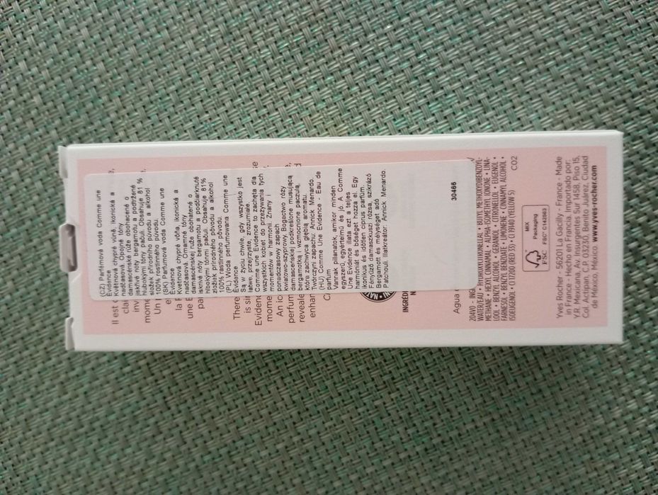 Perfumy damskie Yves Rocher, 50 ml