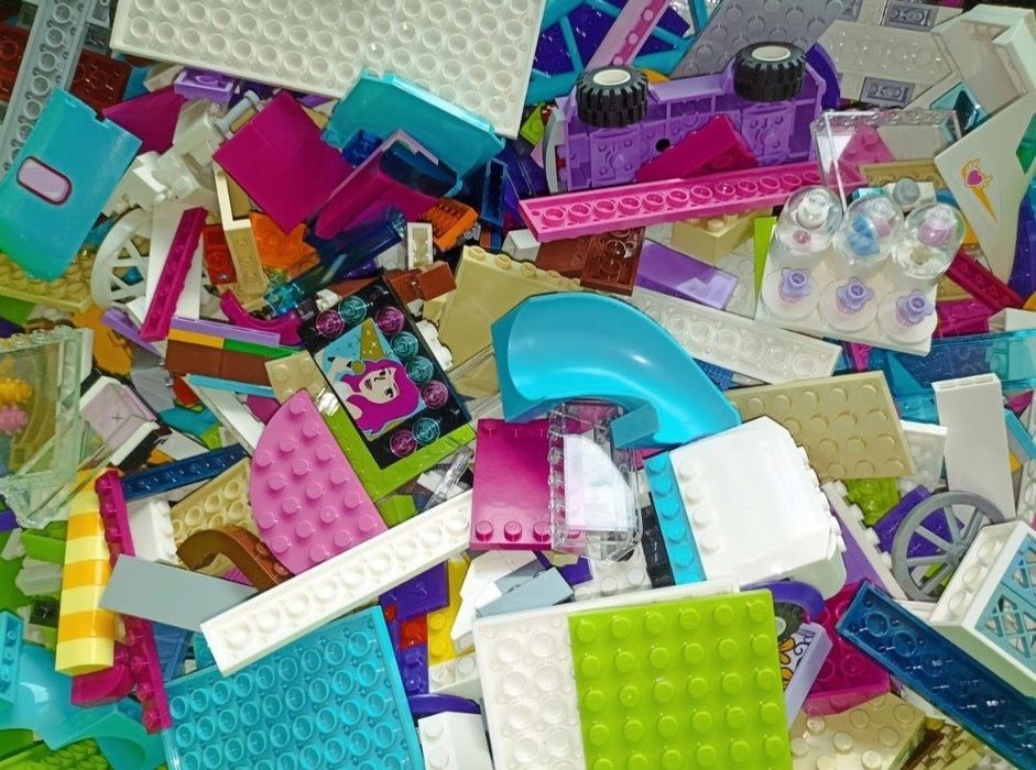LEGO Friends 1kg mix klocków figurka akcesoria