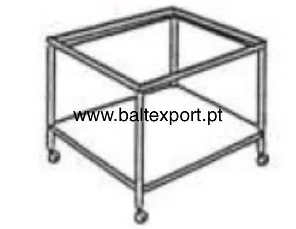 Ficheiro de Fichas c/ 2 Gavetas c/ Fechadura Pintura Epoxy Cinza Novo