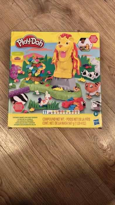 Ciastolina PLAY-DOH LEW i Przyjaciele z Dżungli Hasbro F7221 3+