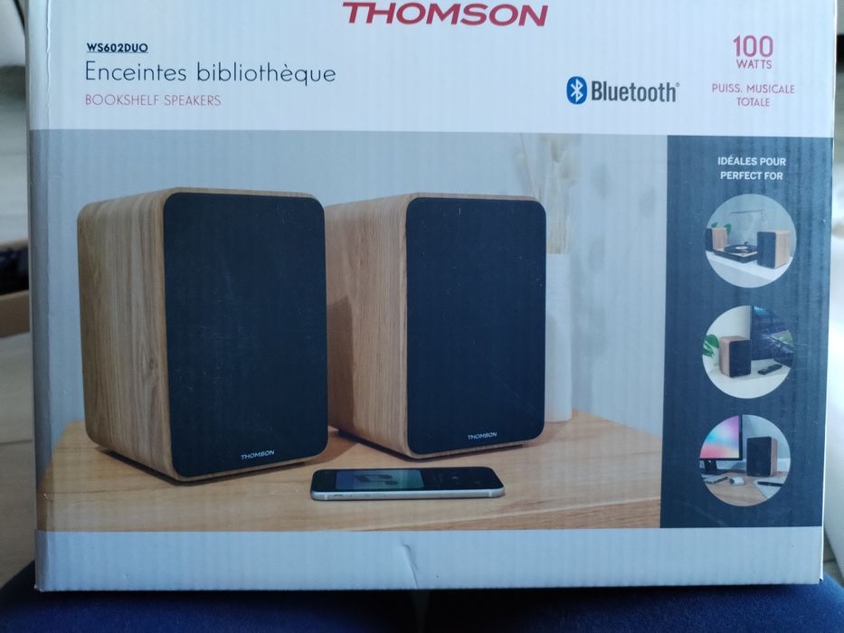 Głośniki bluetooth Thomson WS602D nowe UO