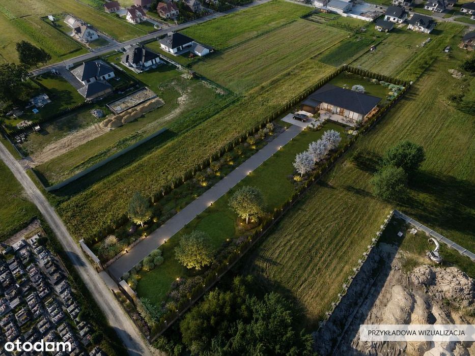 Działka 31 arów + Warunki Zabudowy - Trzeboś - Widok 2
