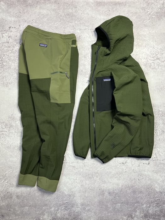 Л(size) Теплий Костюм Patagonia Куртка-кофта + Штани Теплий Фліс