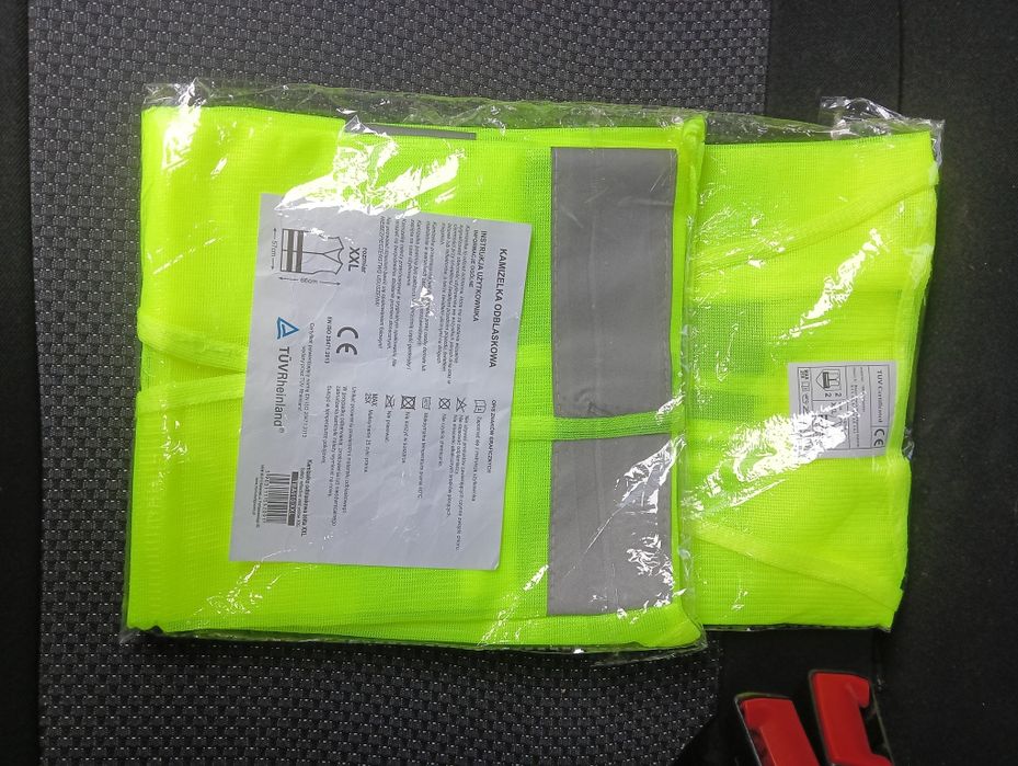 Жилетка робоча ярко жовтого кольору