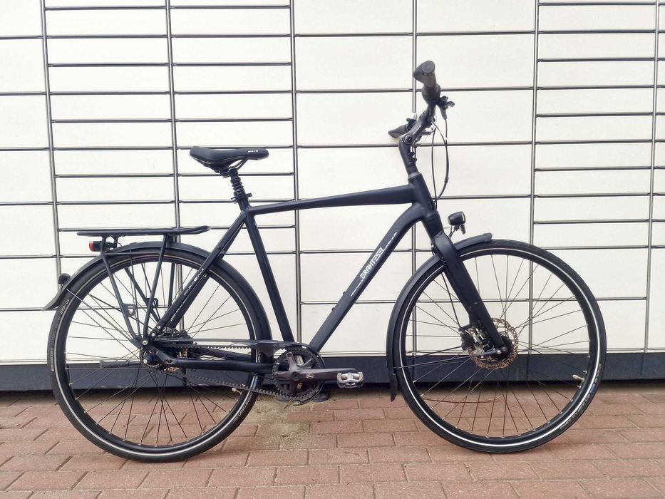 Rower trekkingowy DRAHTESEL Premium / pasek Gates / XL - 60 cm / FV23%