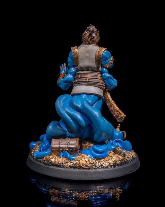 Dżin Figurka 32mm 14K zgodna z D&D
