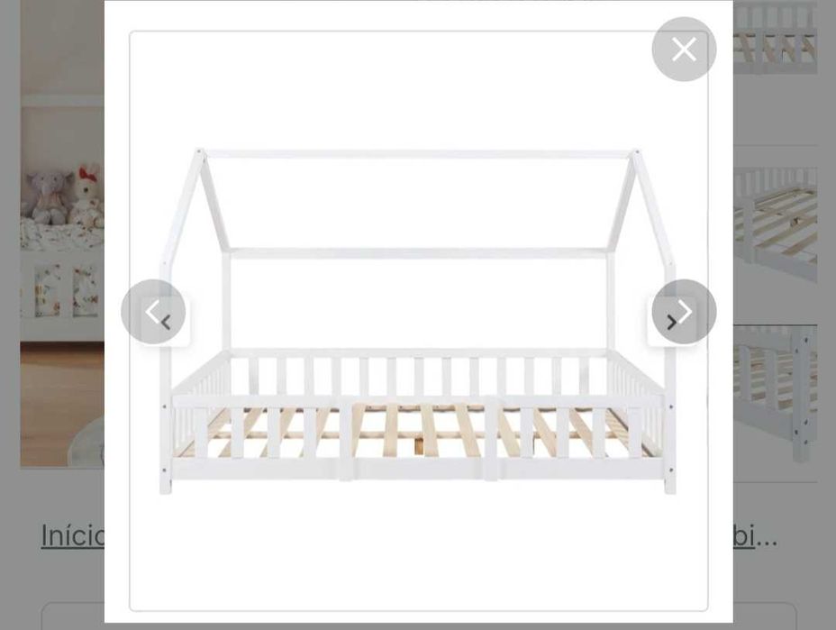 Cama montessori 140x200cm