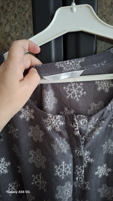 Ciepła koszula nocna 12/14.